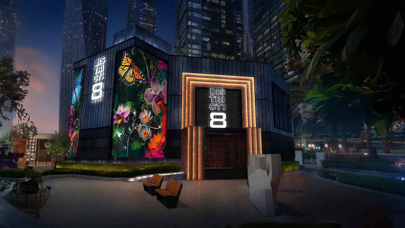 District 8: Dubai Marina’s New Dining Hub To Open In November! - ICONIC ...
