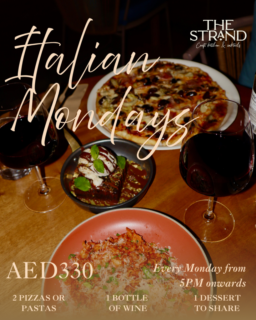 The Strand Now Launches Italian Mondays on Palm Jumeirah! - ICONIC Episode