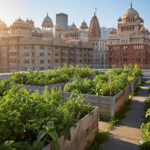 Urban Gardens Rising: Rooftops, Balconies and Micro Farms Now in Metro India!