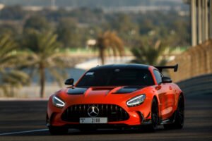High speed racing action during a Yas Island staycation at Yas Marina Circuit Abu Dhabi.