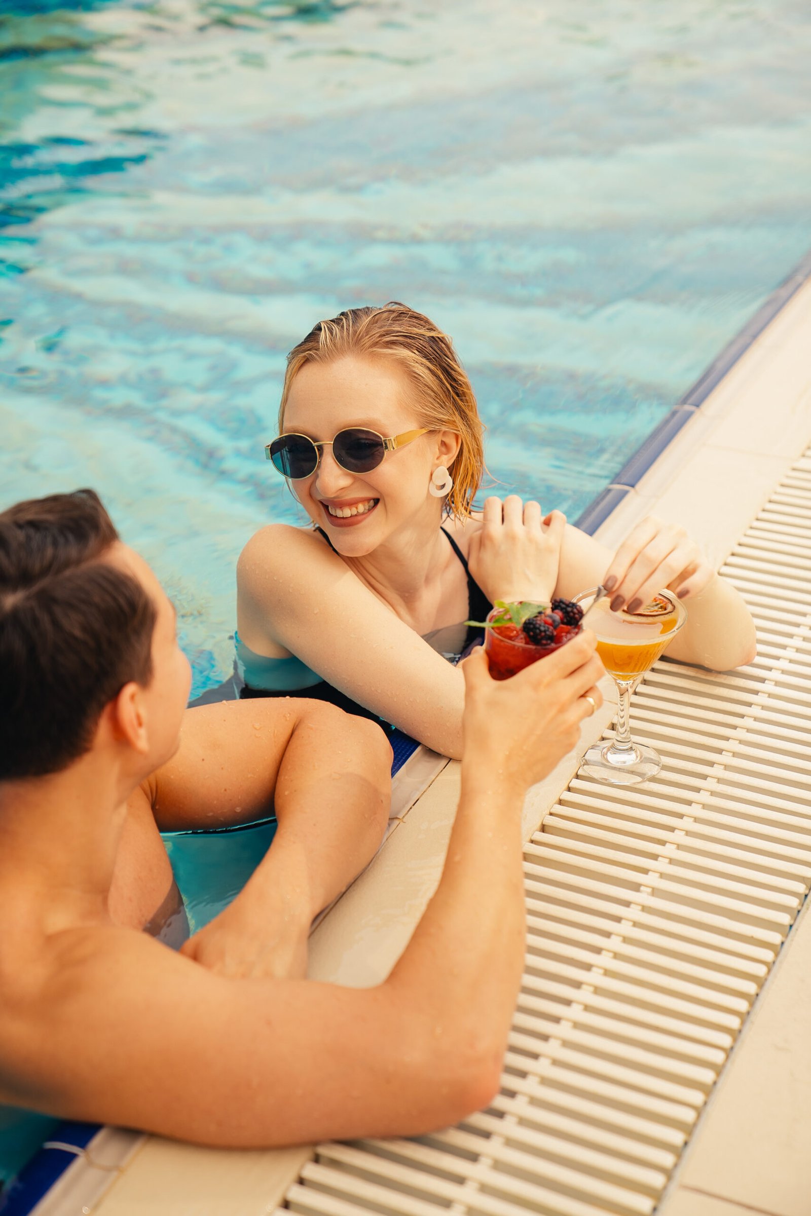 poolside workspace Dubai summer staycation Al Jaddaf