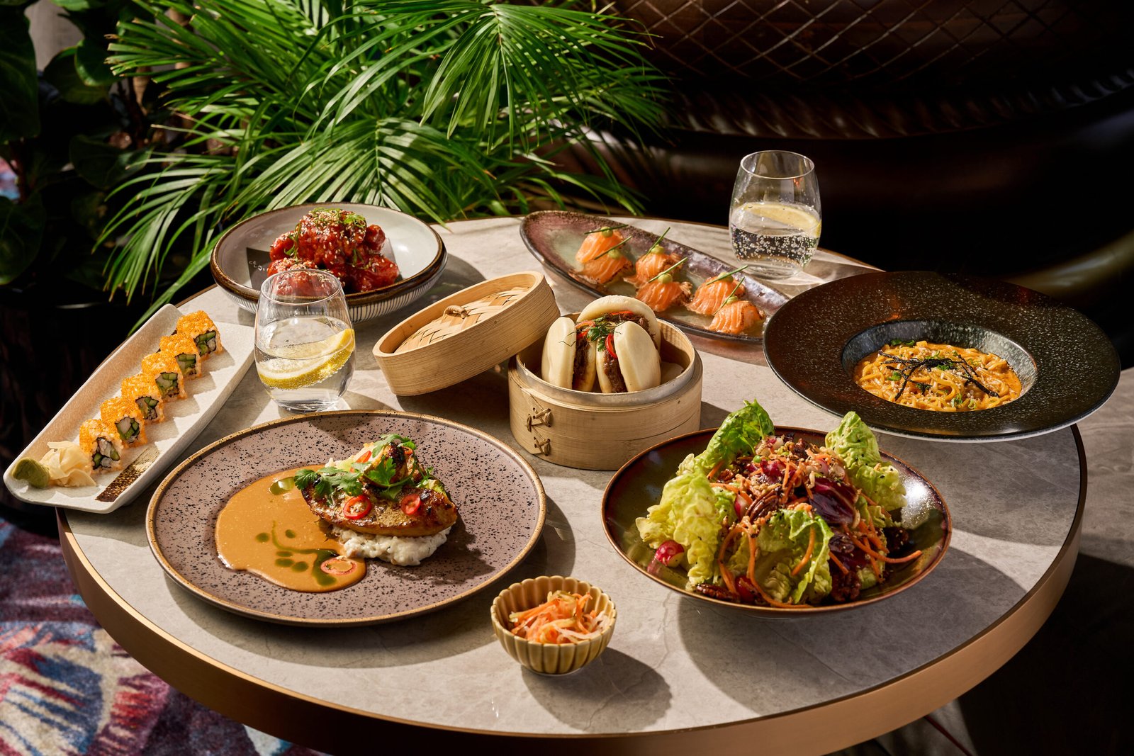 Signature gourmet dish served during Dubai Restaurant Week at a luxury venue.