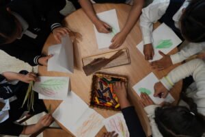 Natural History Museum Abu Dhabi during a science workshop.