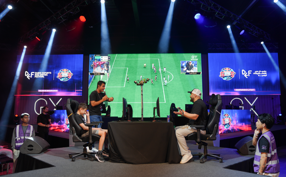Immersive tournament setups at the fresh gaming festival Dubai event.