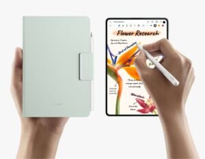 Professional sketching on the HUAWEI MatePad Mini portable productivity tools.