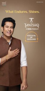 Sachin Tendulkar promoting gold exchange UAE legacy at Tanishq.