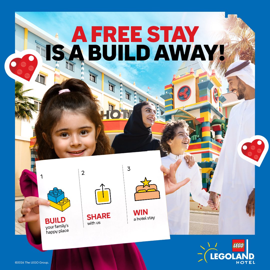 LEGOLAND® Dubai Resort Launches ‘Build Your Family’s Happy Place’ Challenge!