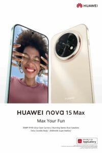 Premium display quality on the fresh new Huawei mobile in the UAE.