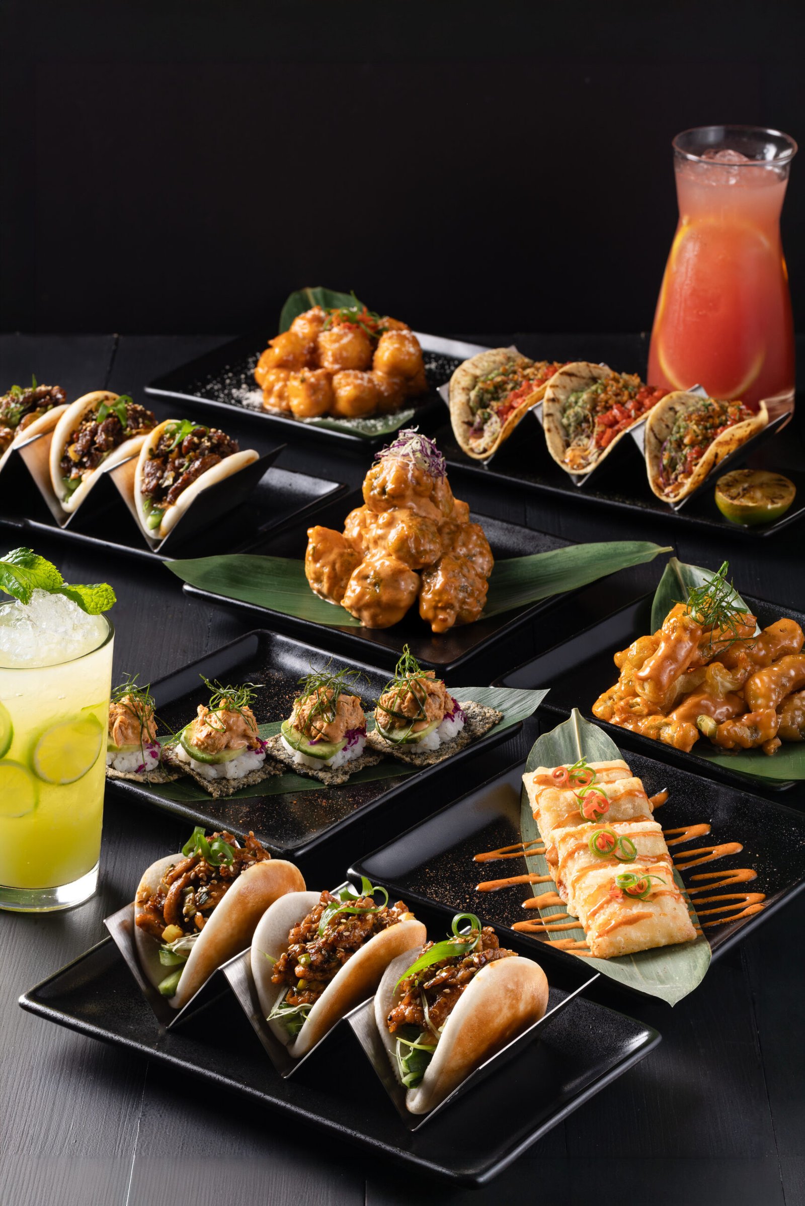 Crispy Onigiri Rice Bombs from the fresh P.F. Chang’s menu in Dubai.