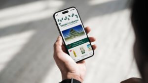 Careem Lebanon donations interface on a smartphone in Dubai.