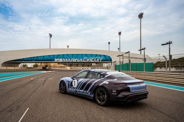 High speed racing action during a Yas Island staycation at Yas Marina Circuit Abu Dhabi.